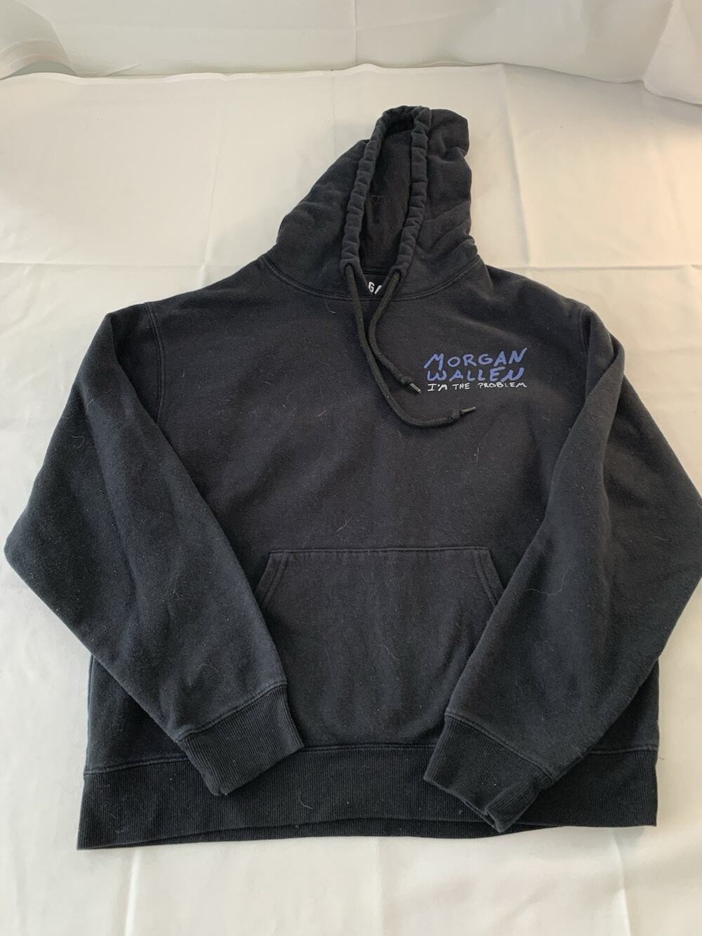 Morgan Wallen MED Target Exclusive I’m The Problem Black Hoodie Sweatshirt